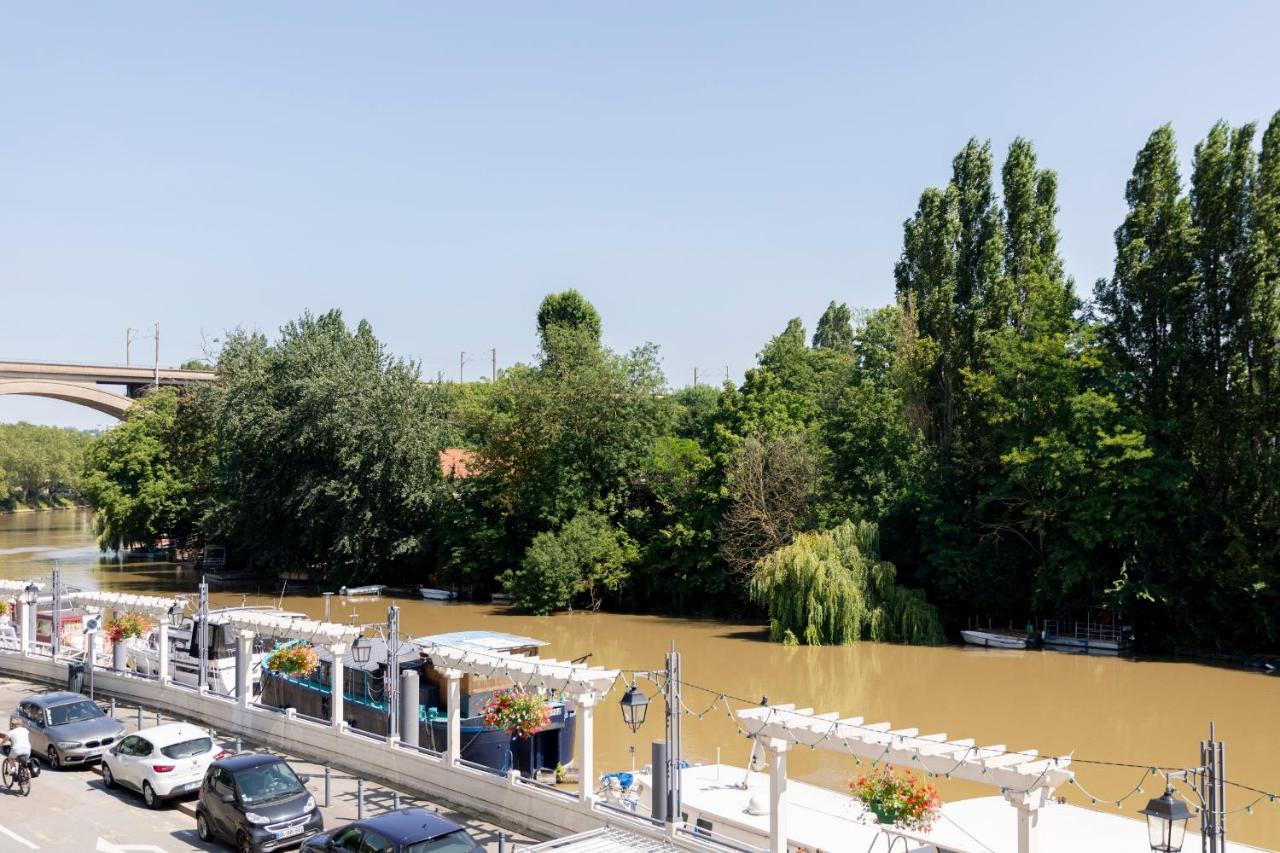 Appart'Hotel Vacanceole Paris Quai De Marne - Ex Adagio Nogent-sur-Seine Eksteriør bilde