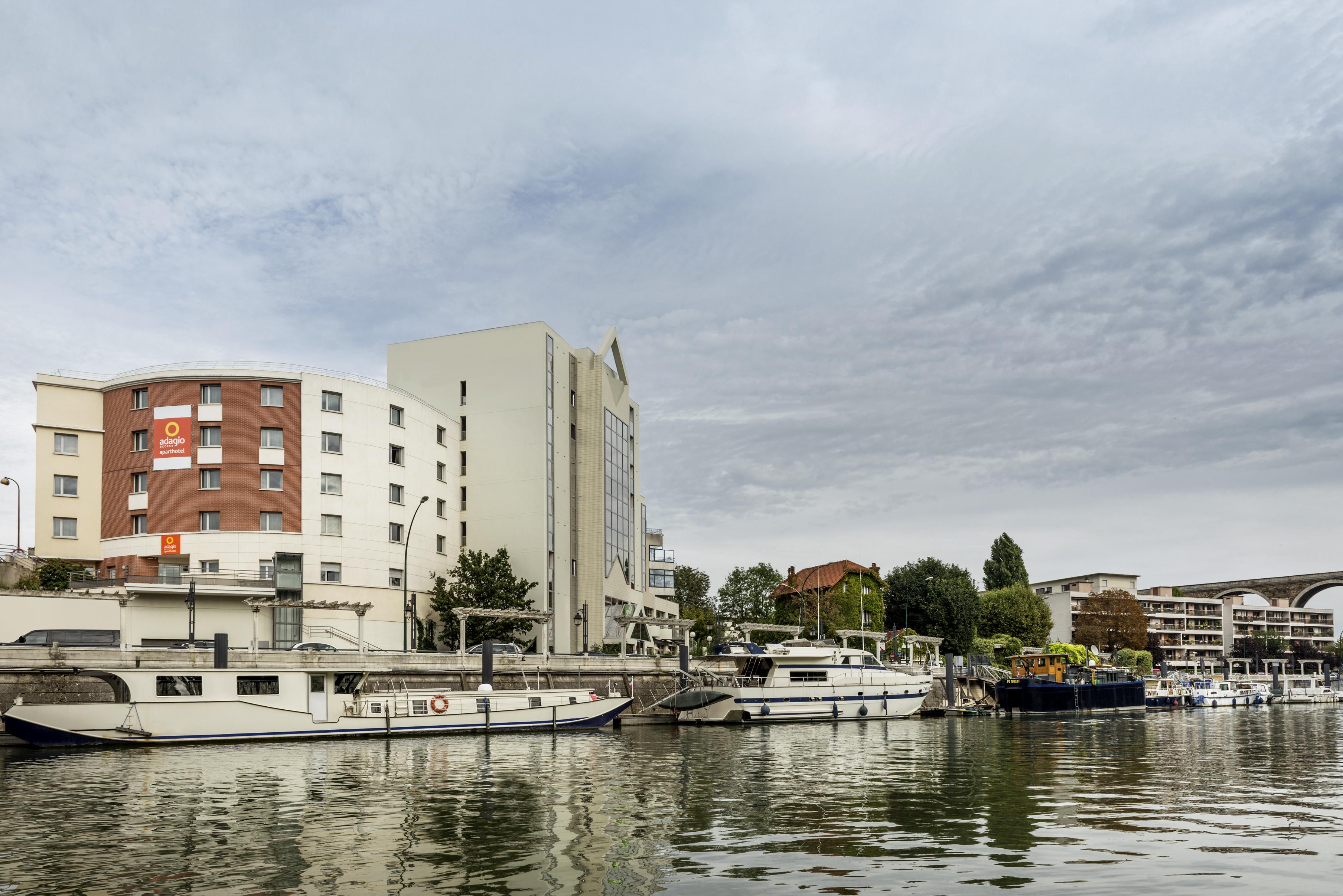 Appart'Hotel Vacanceole Paris Quai De Marne - Ex Adagio Nogent-sur-Seine Eksteriør bilde