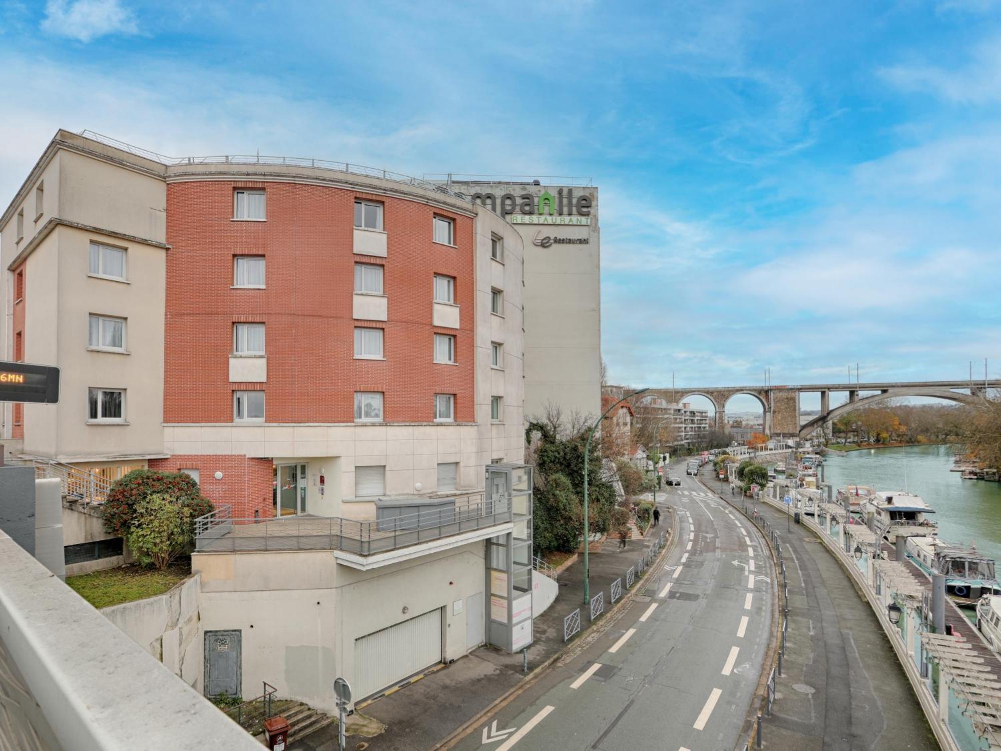 Appart'Hotel Vacanceole Paris Quai De Marne - Ex Adagio Nogent-sur-Seine Eksteriør bilde